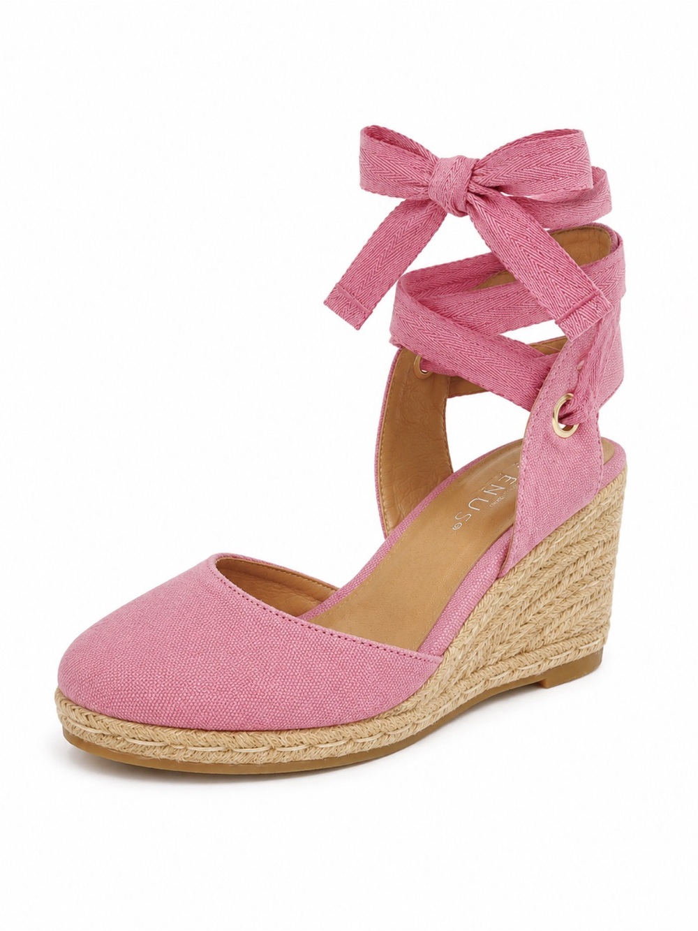 VENUS Pink Espadrille Wedge
Sandals